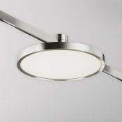Трековый светильник 10W Белый дневной TR153-1-10W4K-PT Плато / Plato Flarity IP20 платина