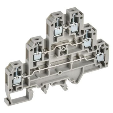 Колодка клеммная CTS-ML трехуровневая 2,5мм2 серая YCT13-00-3-K03-002 IEK