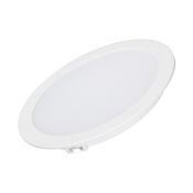 Встраиваемый светильник-панель  18W Белый теплый  021441 DL-BL180-18W 220V IP40 круглый белый