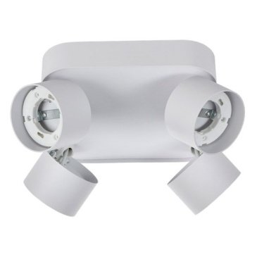 Накладной светильник без лампы IEK LIGHTING 4044 LT-UPB0-4044-GX53-1-K01 xGX53 цилиндр поворотный белый