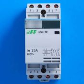 Контактор 25A 220V ST25-40 контакт 4NO, потребляемая мощность 4,0Вт, размер 2 модуля