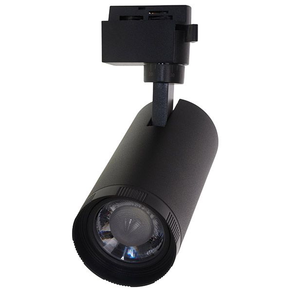 Трековый светильник однофазный 20W Белый дневной ULB-Q261 20W-4000K-AC BLACK 60deg на шинопровод черный UL-00009629 Volpe
