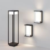 светильник  10W Белый теплый O021WL-L10B3K Бейкер Стрит / Baker Street 230V IP65 прямоугольный накладной черный