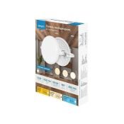 Встраиваемый светильник  12W Белый дневной 06-104 LED 220V IP20 3 режима свечения круглый белый