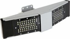 светильник 91W Белый SVT-Str U-V-100-400 Шеврон 220V  IP65 V-образный накладной серебристый