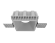 Рамка  одинарная  COMBO-FR-34-WH для светильника серии COMBO 43 IP20 прямоугольная встраиваемая белая