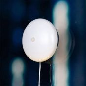 фигурка  светодиодная на присоске «Снеговик»  Белый теплый, 19х22 см, 3xААА
