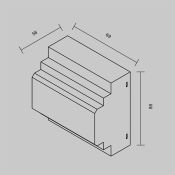 Блок питания (AC-DC) 48V  100W 831005 PSL016  на din-рейку
