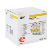 Автоматический выключатель 3-пол. 25А ВА47-100 C 10кА MVA40-3-025-C KARAT IEK