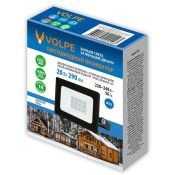 прожектор Синий  20W UL-00012825 ULF-Q519 20W-BLUE IP65 220-240V BLACK Volpe