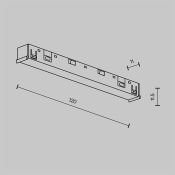 Коннектор питания прямой Exility X TRA239PC-42B чёрный