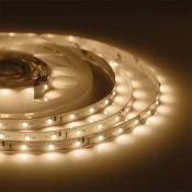 Светодиодная лента Белый теплый 2835 12V  9.6W/m 60Led/метр 00-54 Стандарт 10мм IP20 Светодиодная лента Белый теплый 2835 12V  9.6W/m 60Led/метр 00-54 Стандарт 10мм IP20