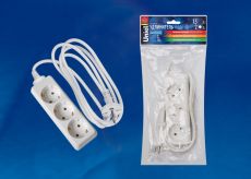 удлинитель с заземлением Uniel 02890 S-GCD3-2 2м white Standart удлинитель с заземлением Uniel 02890 S-GCD3-2 2м white Standart