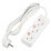 удлинитель с заземлением Uniel UL-00010001 S-GCU3-3 WHITE 3м Ultra