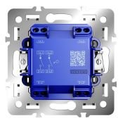 Механизм выключателя двухклавишного 10А S70