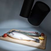 Трековый светильник  40W Белый холодный LGD-SHOP-4TR-R100 24deg SP7500-Fish  на шинопровод черный 026291