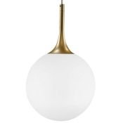 Люстра подвесная Lightstar без лампы 813022 GLOBO 1х40W E14 белый/золото