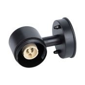 светильник Uniel без лампы UL-00011269 UUL-S21С-7W-GU10 IP65 BLACK цилиндр накладной черный