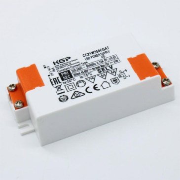 блок питания токовый (AC-DC) 350mA 15W CC15W350CGA7 IP20 пластик
