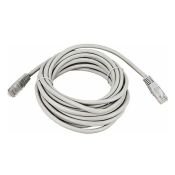 Шнур коммутационный, патч-корд 18-1006 U/UTP RJ45-RJ45, CAT 5e, PVC серый, 3м REXANT