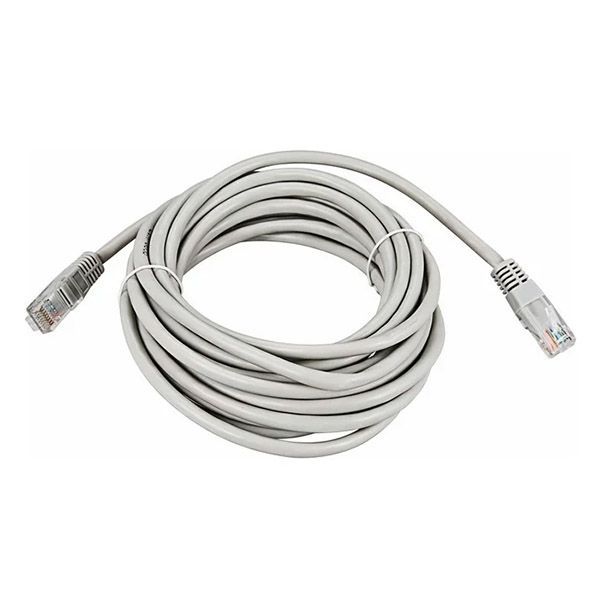 Шнур коммутационный, патч-корд 18-1006 U/UTP RJ45-RJ45, CAT 5e, PVC серый, 3м REXANT