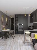 Трековый светильник однофазный IEK LIGHTING без лампы 4117 LT-UCB0-4117-GU10-1-K22 на шинопровод золото