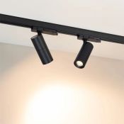 Трековый светильник  12W Белый теплый LGD-ARTEMIS-TRACK-4TR-R55 8-80deg  на шинопровод черный 062276