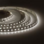 Светодиодная лента Белый теплый 3528 12V  9.6W/m 120Led/метр 00-32 8мм