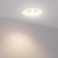 Встраиваемый светильник  16W Белый дневной 021494  LTD-145WH-FROST-16W 220V IP44 круглый белый