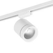 Трековый светильник однофазный  15W Белый дневной 301264 CANNO LED IP20  на шинопровод белый