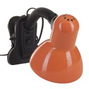 светильник настольный без лампы TLI-202  E27 02153 на прищепке оранжевый