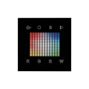 Панель сенсорная встраиваемая 021036 SR-2831S-AC-RF-IN Black (220V,RGBW,1зона)