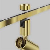 светодиодный светильник  5W Белый теплый Focus Led Flarity 34 deg 24V латунь TR144-1-5W3K-W-BS