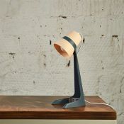 светильник настольный без лампы ULO-K22 D-E14-A BLACK-CREAM UL-00009543 черный/кремовый