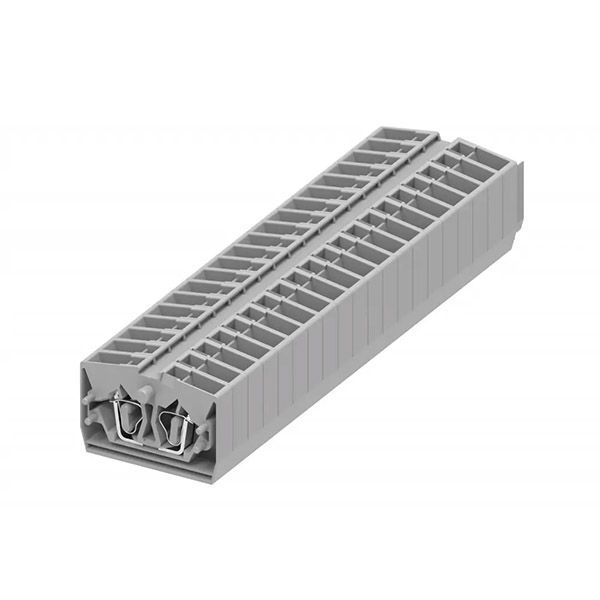 Проходная клемма (MINI) 254321 TB 1-1 серая