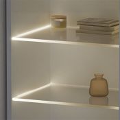 Светодиодная лента Белый дневной COB 24V  7W/m 384Led/метр 00-379 PRO 3мм IP20
