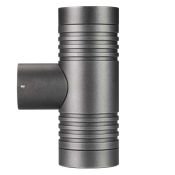 Накладной светильник   7W Белый дневной 034136 KT-RAY-WALL-TWIN-R46-2x3W 24V двухсторонний цилиндр серый