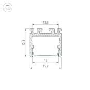алюминиевый профиль KLUS PDS-D-2000 ANOD 026517