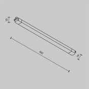 Трековый светильник 24W Белый дневной Базис/Basis Unity 110deg TR000-1-24W4K-W IP20 на шинопровод белый