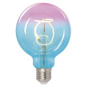лампа ретро светодиодная Vintage форма шар 4W UL-00005892 LED-SF01-4W-SOHO-E27-CW BLUE-WINE