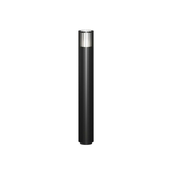 светильник DENKIRS без лампы FARSUN DK9728-BK 1хE27 220V IP65 цилиндр стационарный черный