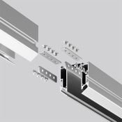 Профиль для монтажа Exility TRA034MP-212S(N) в натяжной ПВХ потолок 2м серебряный