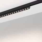 Магнитный трековый светильник  6W Белый дневной MAG-DOTS-FOLD-25-S800 30deg  24V на магнитный шинопровод черный 034231