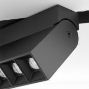 Трековый светильник 10W Белый дневной TR015-2-10W4K-B Точки / Points S35 4000К чёрный