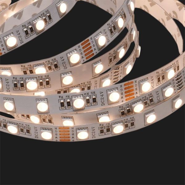 Светодиодная лента RGB+WW-3М 5050 24V 19.2W/m 60Led/метр 00-00047065 SWG560-24-19.2-RGB+WW