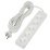 удлинитель без заземления Uniel UL-00009991 S-CU5-5 WHITE 5м Ultra