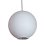 Подвесной светильник   3W Белый теплый  SFERA A-W AD13012-1S 220V IP20 шар белый