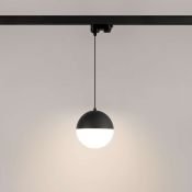 Трековый светильник  11W Белый теплый LGD-EMISFERO-TRACK-HANG-4TR-R150 170deg на шинопровод черный 035938