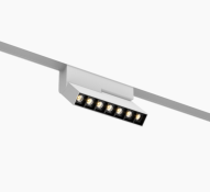 Трековый светильник   3,5W Белый теплый OneLine LS z (ral9003/3K/LT70/3.5W/10deg – 190mm/7) на магнитный шинопровод белый 0623604