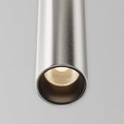 Трековый подвесной светильник 5W Белый теплый TR155-1-5W3K-PT Фокус / Focus Led Flarity IP20 платина